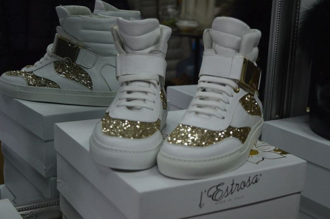 L'ESTROSA SKÓRA SNEAKERSY ZŁOTO KLAMRA PROMOCJA !! L'ESTROSA SKÓRA SNEAKERSY ZŁOTO KLAMRA PROMOCJA !!