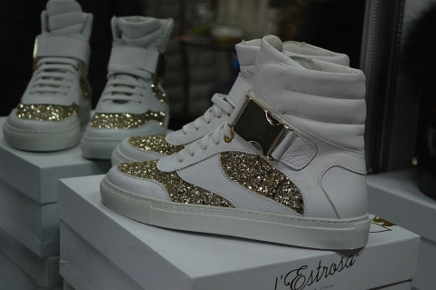 L'ESTROSA SKÓRA SNEAKERSY ZŁOTO KLAMRA PROMOCJA !! L'ESTROSA SKÓRA SNEAKERSY ZŁOTO KLAMRA PROMOCJA !!