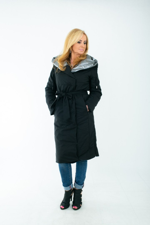 STYLOWY WIOSENNO JESIENNY PŁASZCZYK SZYK I ELEGANCJA JAKOŚĆ PREMIUM PLUS SIZE (DUŻE ROZMIARY) STYLOWY WIOSENNO JESIENNY PŁASZCZYK SZYK I ELEGANCJA JAKOŚĆ PREMIUM PLUS SIZE (DUŻE ROZMIARY)