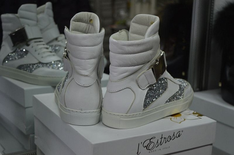 L'ESTROSA SKÓRA SNEAKERSY SREBRO KLAMRA PROMOCJA ! L'ESTROSA SKÓRA SNEAKERSY SREBRO KLAMRA PROMOCJA !