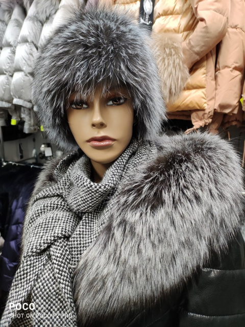 EKSKLUZYWNA KURTKA PŁASZCZ SKÓRA PIĘKNY NATURALNY SREBRNY LIS JAKOŚĆ PREMIUM SZYK !! EKSKLUZYWNA KURTKA PŁASZCZ SKÓRA PIĘKNY NATURALNY SREBRNY LIS JAKOŚĆ PREMIUM SZYK !!