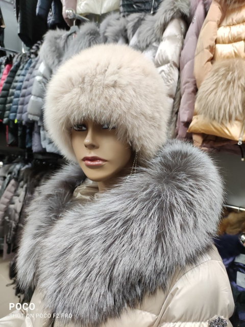 REWELACYJNY PŁASZCZ PUCHOWY PIĘKNY SREBRNY LIS HIT REWELACYJNY PŁASZCZ PUCHOWY PIĘKNY SREBRNY LIS HIT