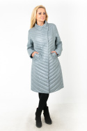 STYLOWY WIOSENNO JESIENNY PŁASZCZYK SZYK I ELEGANCJA JAKOŚĆ PREMIUM PLUS SIZE (DUŻE ROZMIARY)