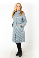 STYLOWY WIOSENNO JESIENNY PŁASZCZYK SZYK I ELEGANCJA JAKOŚĆ PREMIUM PLUS SIZE (DUŻE ROZMIARY)