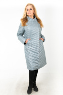 STYLOWY WIOSENNO JESIENNY PŁASZCZYK SZYK I ELEGANCJA JAKOŚĆ PREMIUM PLUS SIZE (DUŻE ROZMIARY)