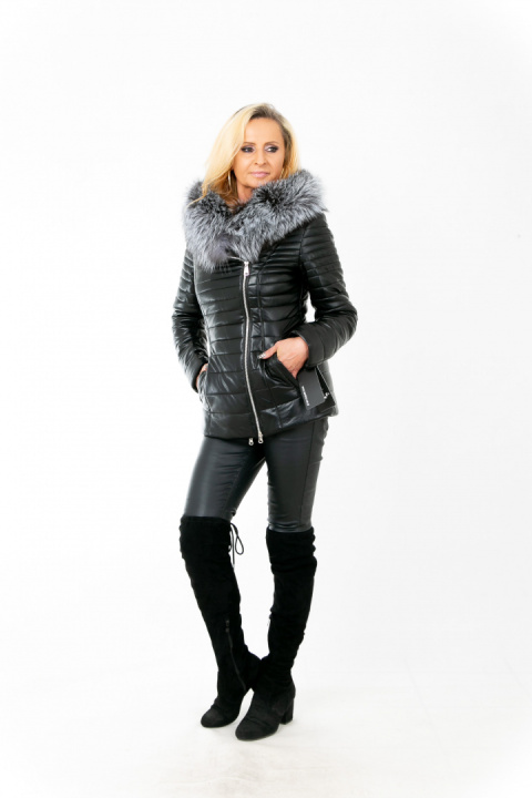 EKSKLUZYWNA KURTKA ZIMOWA PIĘKNY SREBRNY LIS WEŁNA WIELBŁĄDZIA PLUS SIZE (DUŻE ROZMIARY) EKSKLUZYWNA KURTKA ZIMOWA PIĘKNY SREBRNY LIS WEŁNA WIELBŁĄDZIA PLUS SIZE (DUŻE ROZMIARY)