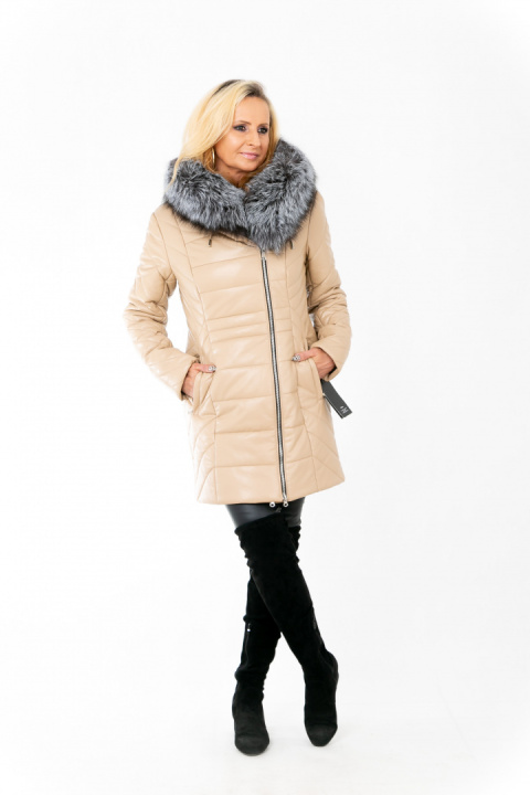 EKSKLUZYWNA KURTKA PŁASZCZ ZIMOWY PIĘKNY SREBRNY LIS WEŁNA WIELBŁĄDZIA PLUS SIZE (DUŻE ROZMIARY) EKSKLUZYWNA KURTKA PŁASZCZ ZIMOWY PIĘKNY SREBRNY LIS WEŁNA WIELBŁĄDZIA PLUS SIZE (DUŻE ROZMIARY)
