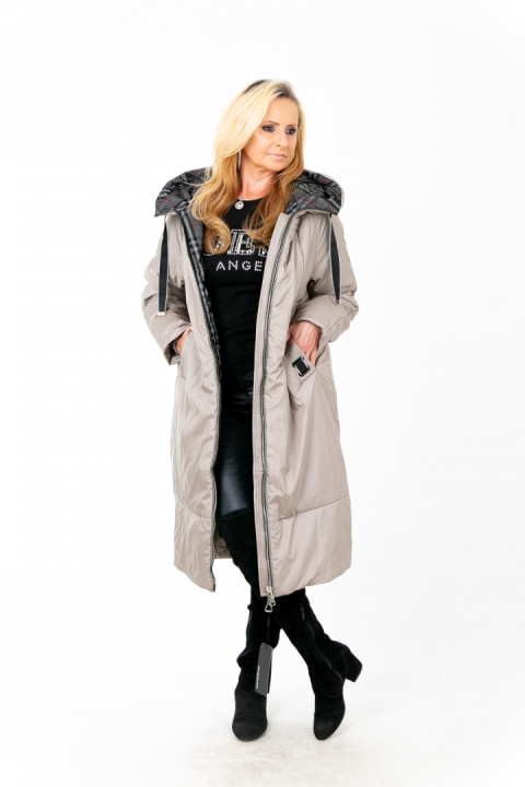 ELEGANCKI MODNY PŁASZCZ ZIMOWY PLUS SIZE (DUŻE ROZMIARY) ELEGANCKI MODNY PŁASZCZ ZIMOWY PLUS SIZE (DUŻE ROZMIARY)