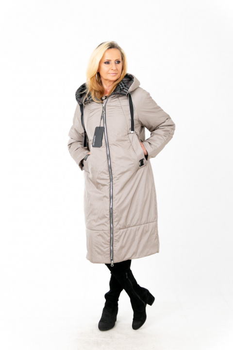 ELEGANCKI MODNY PŁASZCZ ZIMOWY PLUS SIZE (DUŻE ROZMIARY) ELEGANCKI MODNY PŁASZCZ ZIMOWY PLUS SIZE (DUŻE ROZMIARY)