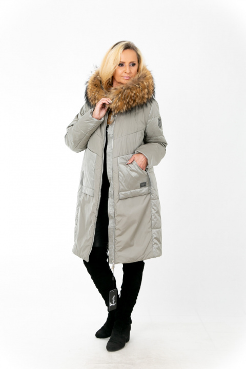 ELEGANCKI PŁASZCZ KURTKA ZIMOWA PIĘKNY NATURALNY JENOT PLUS SIZE (DUŻE ROZMIARY) ELEGANCKI PŁASZCZ KURTKA ZIMOWA PIĘKNY NATURALNY JENOT PLUS SIZE (DUŻE ROZMIARY)