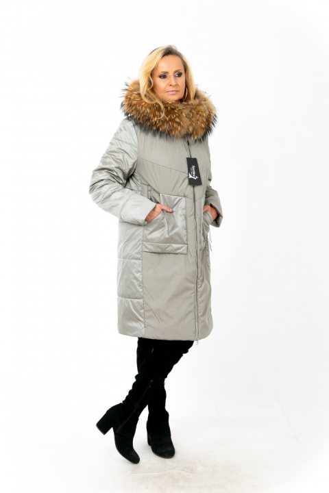 ELEGANCKI PŁASZCZ KURTKA ZIMOWA PIĘKNY NATURALNY JENOT PLUS SIZE (DUŻE ROZMIARY) ELEGANCKI PŁASZCZ KURTKA ZIMOWA PIĘKNY NATURALNY JENOT PLUS SIZE (DUŻE ROZMIARY)