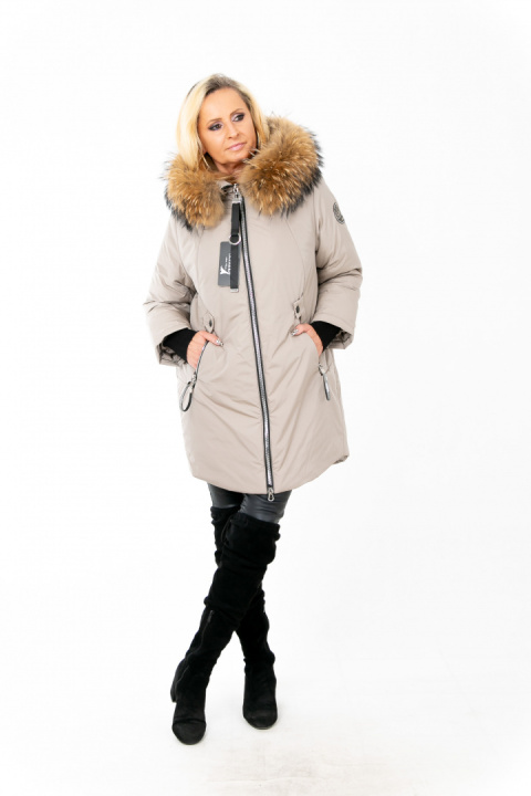 ELEGANCKI PŁASZCZ KURTKA ZIMOWA PIĘKNY NATURALNY JENOT PLUS SIZE (DUŻE ROZMIARY) ELEGANCKI PŁASZCZ KURTKA ZIMOWA PIĘKNY NATURALNY JENOT PLUS SIZE (DUŻE ROZMIARY)