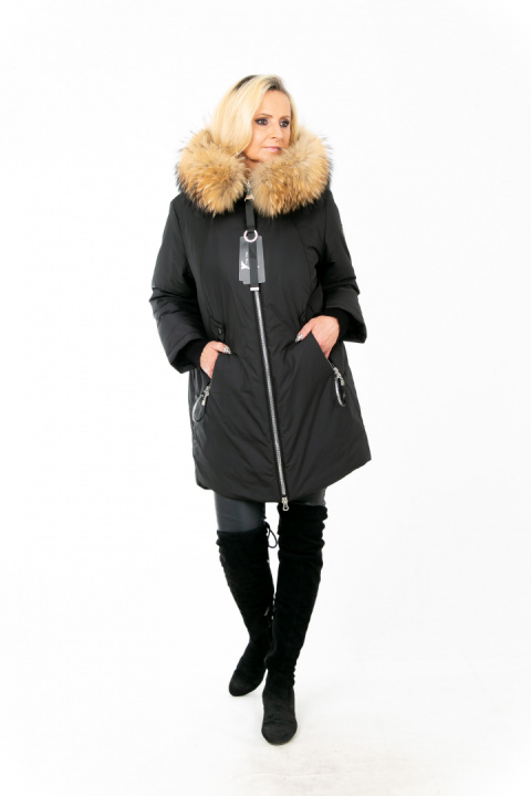 ELEGANCKI PŁASZCZ KURTKA ZIMOWA PIĘKNY NATURALNY JENOT PLUS SIZE (DUŻE ROZMIARY) ELEGANCKI PŁASZCZ KURTKA ZIMOWA PIĘKNY NATURALNY JENOT PLUS SIZE (DUŻE ROZMIARY)
