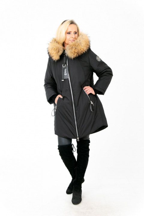 ELEGANCKI PŁASZCZ KURTKA ZIMOWA PIĘKNY NATURALNY JENOT PLUS SIZE (DUŻE ROZMIARY) ELEGANCKI PŁASZCZ KURTKA ZIMOWA PIĘKNY NATURALNY JENOT PLUS SIZE (DUŻE ROZMIARY)