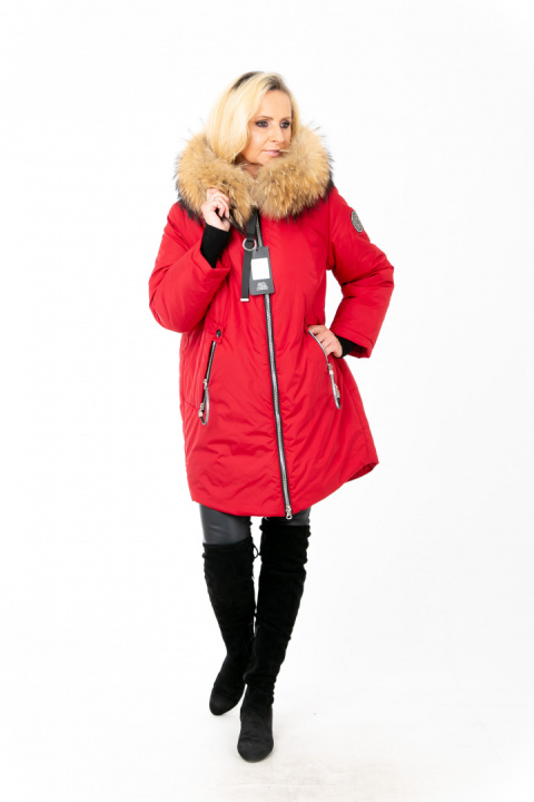 ELEGANCKI PŁASZCZ KURTKA ZIMOWA PIĘKNY NATURALNY JENOT PLUS SIZE (DUŻE ROZMIARY) ELEGANCKI PŁASZCZ KURTKA ZIMOWA PIĘKNY NATURALNY JENOT PLUS SIZE (DUŻE ROZMIARY)