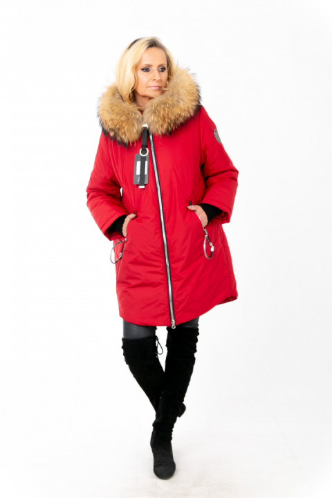 ELEGANCKI PŁASZCZ KURTKA ZIMOWA PIĘKNY NATURALNY JENOT PLUS SIZE (DUŻE ROZMIARY) ELEGANCKI PŁASZCZ KURTKA ZIMOWA PIĘKNY NATURALNY JENOT PLUS SIZE (DUŻE ROZMIARY)