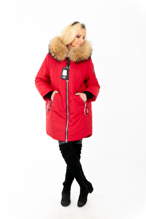 ELEGANCKI PŁASZCZ KURTKA ZIMOWA PIĘKNY NATURALNY JENOT PLUS SIZE (DUŻE ROZMIARY) ELEGANCKI PŁASZCZ KURTKA ZIMOWA PIĘKNY NATURALNY JENOT PLUS SIZE (DUŻE ROZMIARY)