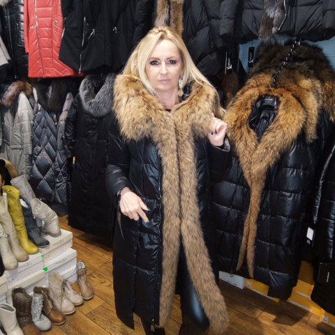 EKSKLUZYWNY EFEKTOWNY PŁASZCZ PUCHOWY JAKOŚĆ PREMIUM NATURALNY DUŻY JENOT EKSKLUZYWNY EFEKTOWNY PŁASZCZ PUCHOWY JAKOŚĆ PREMIUM NATURALNY DUŻY JENOT