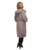 EFEKTOWNY PIĘKNY PŁASZCZ PARKA WIOSNA LATO JESIEŃ JAKOŚĆ PREMIUM SZYK ELEGANCJA PLUS SIZE (DUŻE ROZMIARY)