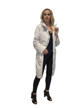 EFEKTOWNY PIĘKNY PŁASZCZ PARKA WIOSNA LATO JESIEŃ JAKOŚĆ PREMIUM SZYK ELEGANCJA PLUS SIZE (DUŻE ROZMIARY)