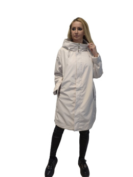 EFEKTOWNY PIĘKNY PŁASZCZ PARKA WIOSNA LATO JESIEŃ JAKOŚĆ PREMIUM SZYK ELEGANCJA PLUS SIZE (DUŻE ROZMIARY)