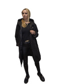 EFEKTOWNY PIĘKNY PŁASZCZ PARKA WIOSNA LATO JESIEŃ JAKOŚĆ PREMIUM SZYK ELEGANCJA PLUS SIZE (DUŻE ROZMIARY)