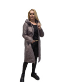 EFEKTOWNY PIĘKNY PŁASZCZ WIOSNA JESIEŃ JAKOŚĆ PREMIUM SZYK ELEGANCJA PLUS SIZE (DUŻE ROZMIARY)