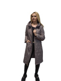EFEKTOWNY PIĘKNY PŁASZCZ WIOSNA JESIEŃ JAKOŚĆ PREMIUM SZYK ELEGANCJA PLUS SIZE (DUŻE ROZMIARY)