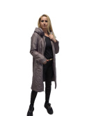 EFEKTOWNY PIĘKNY PŁASZCZ WIOSNA JESIEŃ JAKOŚĆ PREMIUM SZYK ELEGANCJA PLUS SIZE (DUŻE ROZMIARY)
