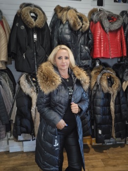 EKSKLUZYWNY EFEKTOWNY PŁASZCZ PUCHOWY JAKOŚĆ PREMIUM NATURALNY JENOT