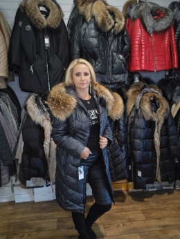 EKSKLUZYWNY EFEKTOWNY PŁASZCZ PUCHOWY JAKOŚĆ PREMIUM NATURALNY JENOT