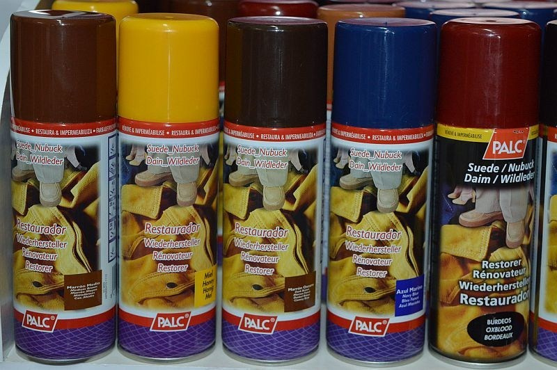 FARBA LAKIER PASTA SPRAY PALC ZAMSZ NUBUK ZÓŁTY FARBA LAKIER PASTA SPRAY PALC ZAMSZ NUBUK ZÓŁTY