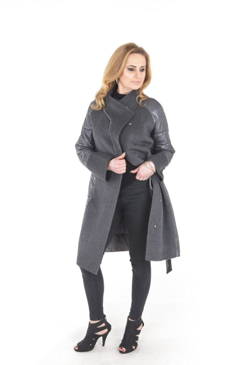 STYLOWY WIOSENNO JESIENNY PŁASZCZYK SZYK I ELEGANCJA WEŁNA DUŻE ROZMIARY NOWOŚĆ STYLOWY WIOSENNO JESIENNY PŁASZCZYK SZYK I ELEGANCJA WEŁNA DUŻE ROZMIARY NOWOŚĆ