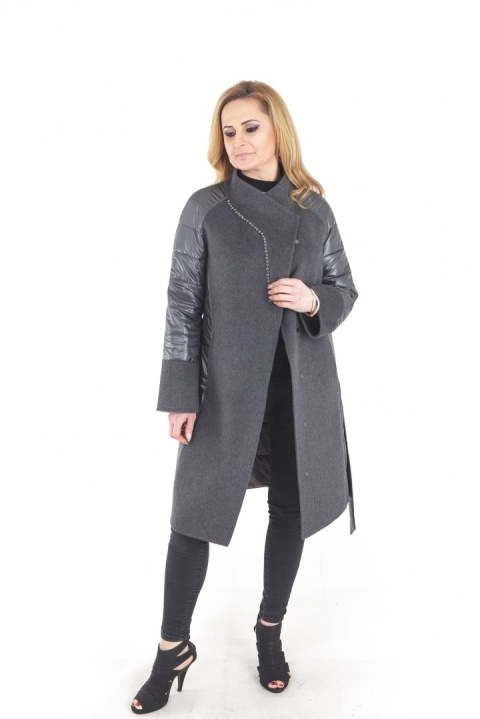STYLOWY WIOSENNO JESIENNY PŁASZCZYK SZYK I ELEGANCJA WEŁNA DUŻE ROZMIARY NOWOŚĆ STYLOWY WIOSENNO JESIENNY PŁASZCZYK SZYK I ELEGANCJA WEŁNA DUŻE ROZMIARY NOWOŚĆ