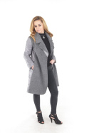 STYLOWY WIOSENNY PŁASZCZYK SZYK I ELEGANCJA WEŁNA NOWOŚĆ 2018